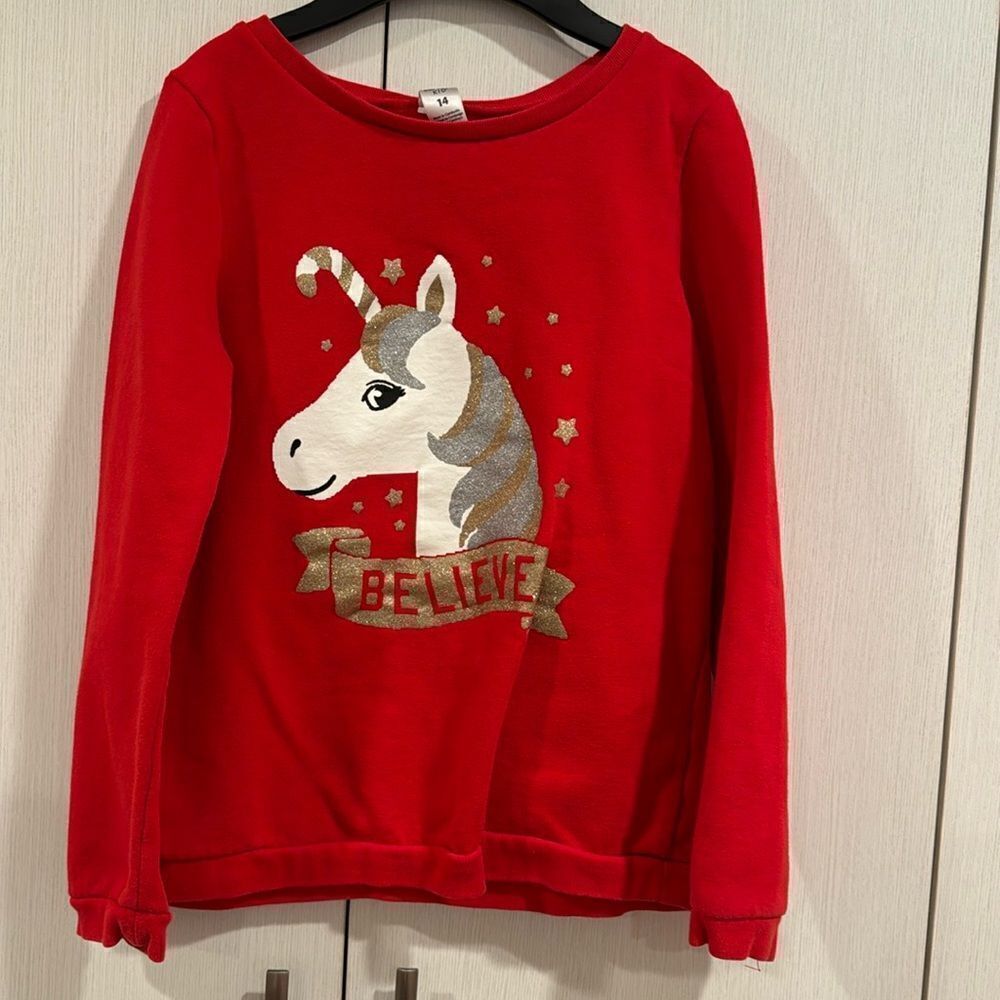 Red holiday sweater